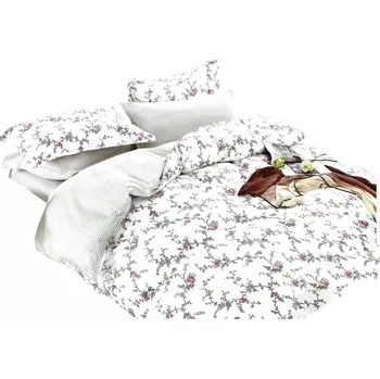 Povlečení Povlečení 200x220 4dílné Saténová bavlna Aida Sada 2x Povlak na polštář