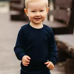 Eevi Body z merino vlny rostoucí tmavě modré