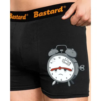 Trenýrky Bastard Budíček boxerky Black