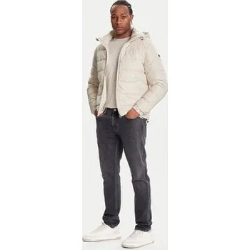 Guess Zimní bunda M5BL0B W2322 Écru Relaxed Fit S