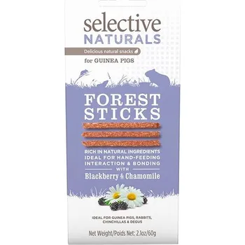 Krmivo pro hlodavce Supreme Selective Naturals snack Forest Sticks 80 g
