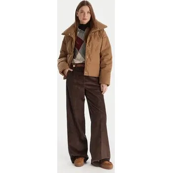 Tommy Hilfiger Vatovaná bunda WW0WW47294 Hnědá Relaxed Fit XXL