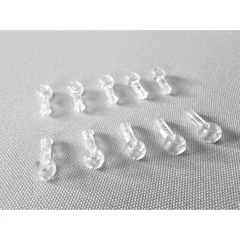 Roleta BESTA Očka P15 do koncovky P7 - 10ks - čiré