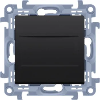 Elektrická zásuvka Elektrická Zásuvka Kontakt-simon černá