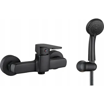 Vodovodní baterie Sprchová baterie černá matná DURO Ombra