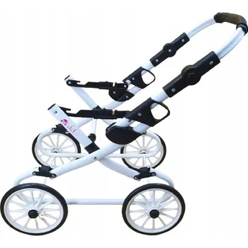 Doplněk pro panenku Podvozek s pěnovými koly pro kočárky pro panenky VIKI ADBOR