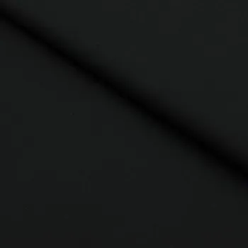 Bavlna jednobarevná - Černá