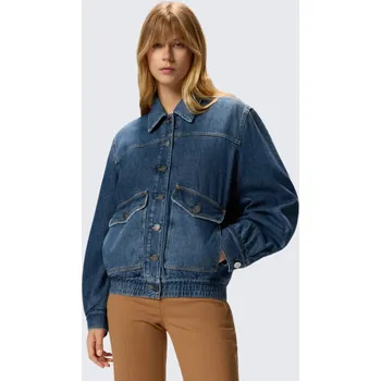 Dámský kabát Dámská džínová bunda PINKO 105540A2QTPJC modrá Velikost: L