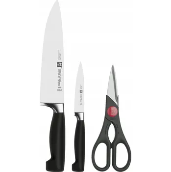 Zwilling Four Star Sada 2 nožů + nůžky