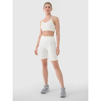 Dámské legíny DÁMSKÉ KRÁTKÉ LEGÍNY 4F CYKLISTICKÉ ŠORTKY BEZEŠVÉ TRÉNINKOVÉ XS/S F075 SS25