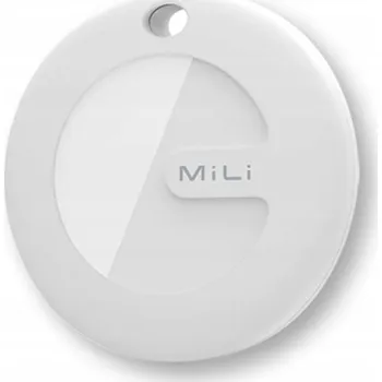 Lokátor Baterie + GPS Lokátor MiLi MiTag Bílý Pouzdro Kompatibilní i s AirTag