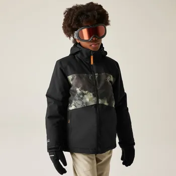 Dětská zimní lyžařská bunda Dare2b SEND IT! černá/béžová 134-140