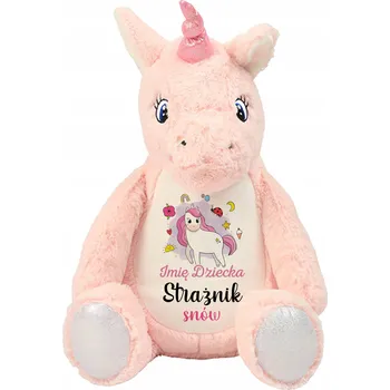 plyšák Plyšový Mazlíček Přítulníček Medvídek Plyšová Hračka Jednorožec jako Dárek ke sladkým snům Jméno dítěte
