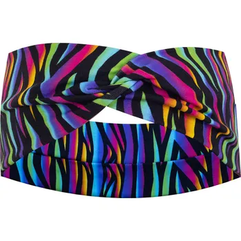 Čelenka Ebbie Bavlněná čelenka - NEON VLNKY Velikost: M