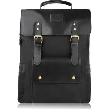 Městský batoh Paolo Peruzzi Pánský batoh do práce i do města PAOLO PERUZZI; černá