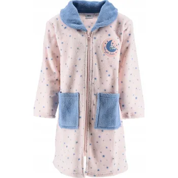 Dětská móda Župan pro dívku Disney Stitch - světle růžový. Velikost 128 cm.