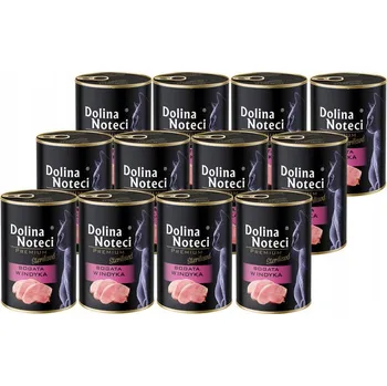 Krmivo pro kočku Mokré krmivo pro kočky po sterilizaci Dolina Noteci Premium krůta 12 x 400 g