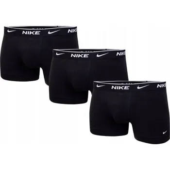Pánské boxerky Nike černé bavlněné 3 ks velikost M