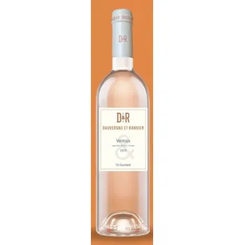 Víno Ventoux rosé Dauvergne/Ranvier - francouzské růžové suché víno