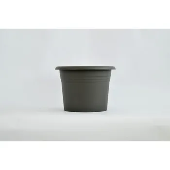 Květináč Plastia Květináč Narcis ø 30 antracit