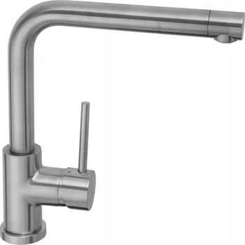 Vodovodní baterie Kuchyňská stojánková baterie DIAMOND Sycylia stříbrná