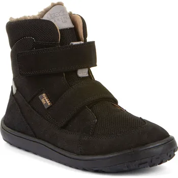 Chlapecká zimní obuv Barefoot zimní boty UP s membránou - BLACK (G3160252-12), Froddo Velikost: 24