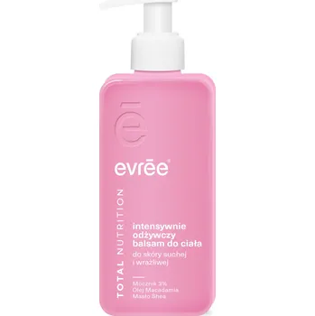 EVRĒE TOTAL NUTRITION Intenzivně vyživující tělový balzám pro suchou a citlivou pokožku, 300 ml
