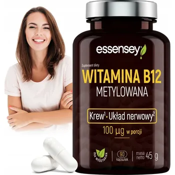 VITAMÍN B12 Metylovaný Nervový Systém Krev Únava Mysl Methylkobalamin