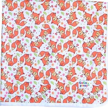 Přebalovací podložka GaGa's pleny Přebalovací podložka Liška minky