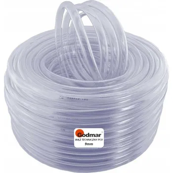 Zahradní hadice GODMAR | HADICE TECHNICKÁ IGELLITOVÁ PVC 1-VRSTVÁ FLEXIBILNÍ | 9mm