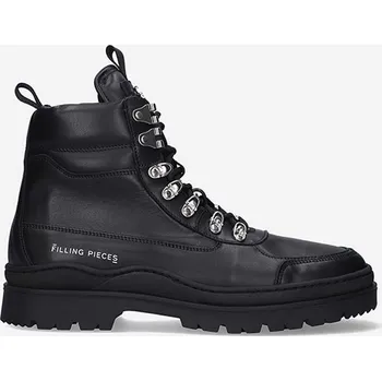 Dámské polobotky Kožené workery Filling Pieces Mountain Boot černá barva, 63322901861 99X, EUR 36