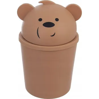 Odpadkový koš Odpadkový koš plastový Orion 1,5l hnědý