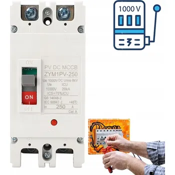 Bezpečnostní kamera ODPOJOVAČ DC V POUZDRU 25A IP65: PRO FOTOVOLTAICKÝ STEJNOSMĚRNÝ PROUD 500V 2P.