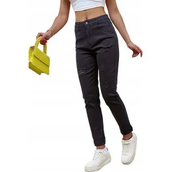 Dámské džíny Dámské džíny AH-227 ČERNÉ XXS - 32