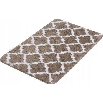 Koupelnová předložka Koupelnová předložka béžová 45x70 mikrovlákno Bisk