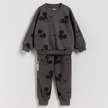 Chlapecká mikina Reserved - Bavlněná sada Mickey Mouse - černý - 075FO-99X - 075FO-99X-104