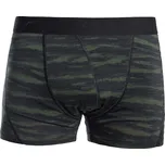 SENSOR MERINO IMPRESS pánské trenky černá/batik velikost XXL