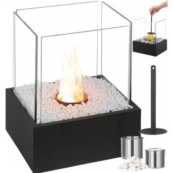 Biokrb Volně stojící biokrb Bedee 20,5 x 28,7 x 24,5 cm černý