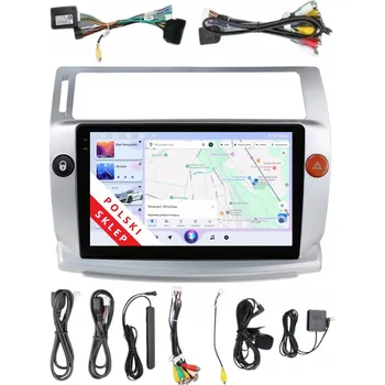 Autorádio 2DIN AUTORÁDIO S NAVIGACÍ ANDROID CITROEN C4 I DSP 3/32 GB CARPLAY LTE