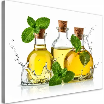 Obraz Obraz do kuchyně, jídelny, restaurace, Olivový olej za olivami 60x40
