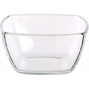 Salátová miska na svačinu skleněná čtvercová Altom Design 12 cm 500 ml