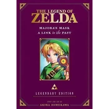 Cizojazyčná kniha The Legend of Zelda: Majora´s Mask / A Link to the Pas - Akira Himekawa