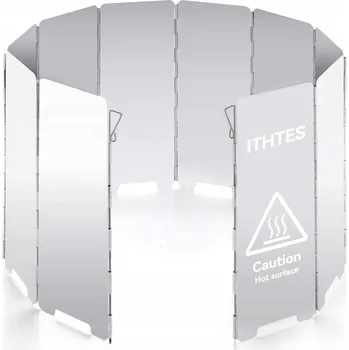 Obraz OSŁONA PRZECIWWIATROWA DO KUCHENKI PALNIKA CESTOVNÍ HLINÍKOVÁ SKLÁDACÍ 24CM