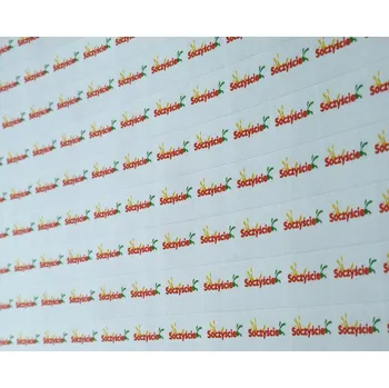 Speciální papír SAMOLEPKY samolepky 25,4x10 štítky tisk