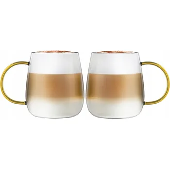 Sklenice Sklenice na kávu Vialli Design 400 ml 2 ks