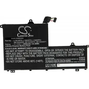 Baterie k notebooku VHBW Baterie pro Lenovo ThinkBook 14-IML / 15-IML, 4000 mAh