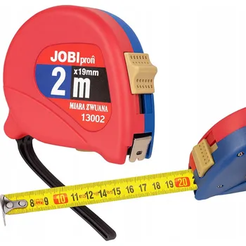 metr SVINOVACÍ METR 2m METRICKÁ PÁSKA JOBI POGUMOVANÝ 13002