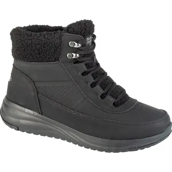 Dámská treková obuv Černé dámské zimní kotníkové tenisky Skechers On-The-Go Stellar - Alpine Adventure 144756-BBK Velikost: 39