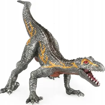SBĚRATELSKÁ REALISTICKÁ FIGURKA VELOCIRAPTORA pohyblivý dinosaurus 27 cm