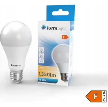 Žárovka LED ŽÁROVKA E27 15W 1550LM A60 STUDENÁ BÍLÁ AL+PC